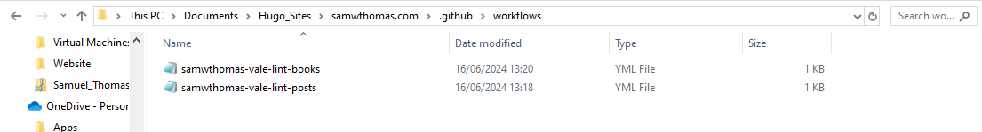 GitHub Actions workflows